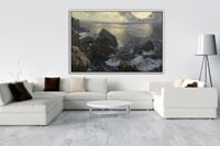 لوحة انتظار-لوحة طبيعة.