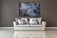 لوحة اتجاهات التجريدية