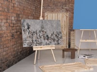 لوحة جدارية تجريدية رقم GDN9