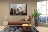 لوحة جدارية تجريدية رقم F23-28