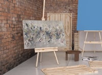 لوحة جدارية تجريدية رقم GMN190