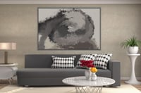 لوحة جدارية تجريدية رقم F23-46