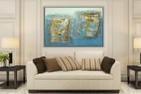 لوحة جدارية تجريدية رقم GMN46