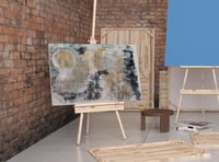 لوحة جدارية تجريدية رقم GMN169