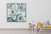 لوحة زهور النرجس-لوحات جدارية ورد.