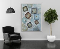 لوحة جدارية تجريدية رقم GMN82