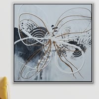 لوحة جدارية تجريدية رقم GMN90