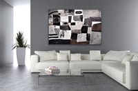 لوحة جدارية تجريدية رقم F23-96