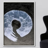 لوحة القطر التجريدية