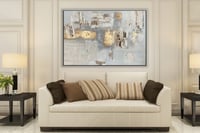 لوحة جدارية تجريدية رقم GMN198