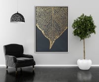 لوحة جدارية تجريدية رقم GMN114