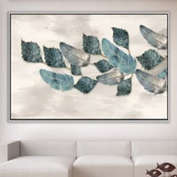 لوحة تماوج الأوراق .