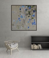 لوحة نسيم الورد-لوحات فنية جدارية.