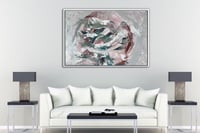 لوحة جدارية تجريدية رقم GMN168