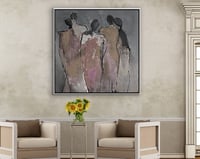 لوحة جدارية تجريدية رقم GMN216