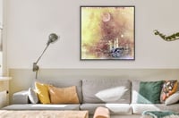 لوحة جدارية تجريدية رقم F23-190