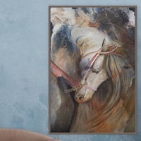 لوحة فرس-لوحات خيل عربي.