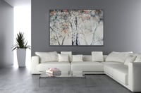 لوحة أغصان لوحة طبيعة.