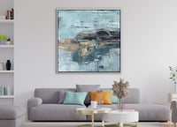 لوحة جدارية تجريدية رقم GMN96