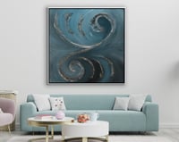 لوحة جدارية تجريدية رقم GMN154