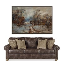 لوحة طريق الذكريات-لوحات طبيعة.