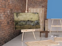 لوحة جدارية تجريدية رقم GMN218