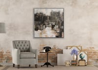 لوحة حطام الامس