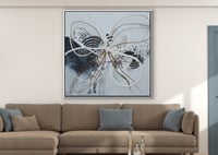 لوحة جدارية تجريدية رقم GMN90