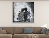 لوحة جدارية تجريدية رقم GMN167