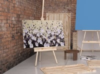 لوحة بهجة ورد-لوحات جدارية ورد.