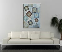 لوحة جدارية تجريدية رقم GMN82