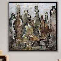 لوحة جدارية تجريدية رقم F23-98