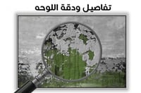 لوحة جدارية تجريدية رقم F23-11