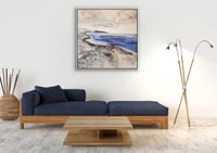 لوحة شاطىء الحب .