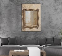 لوحة مرايا الدار-لوحات تراثية سعودية.