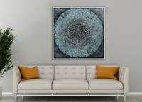 لوحة جدارية تجريدية رقم GMN48