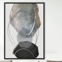 لوحة جدارية تجريدية رقم F23-27