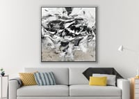 لوحة جدارية تجريدية رقم GMN180