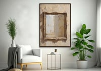 لوحة مرايا الدار-لوحات تراثية سعودية.