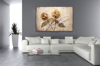 لوحة وهج الورد- لوحات جدارية ورد.