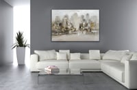 لوحة أطلال المدينة.