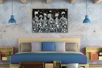 لوحة جدارية تجريدية رقم GMN187