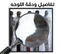 لوحة جدارية تجريدية رقم F23-114