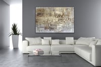 لوحة شظايا ذهب