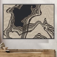 لوحة جدارية تجريدية رقم F23-49