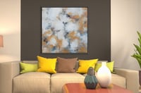 لوحة شروق السحاب