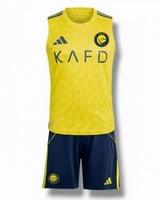طقم كت النصر السعودي الاصفر الجديد 2026