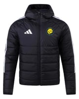 جاكيت شتوي نادي النصر السعودي الاسود الجديد 2026