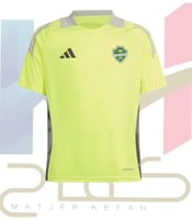 تيشيرت تمارين نادي الاهلي السعودي الفسفوري الجديد...