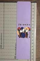 فاصل كتب لفريندز بطباعة من الامام و الخلف